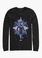 Marvel Captain Star Warrior Long-Sleeve T-Shirt