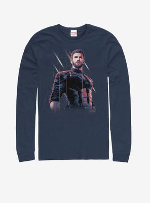 Marvel Captain America Old Soldier Long-Sleeve T-Shirt