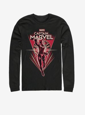 Marvel Captain Save Her Long-Sleeve T-Shirt