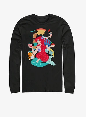 Disney Princesses Lovely Ladies Long-Sleeve T-Shirt