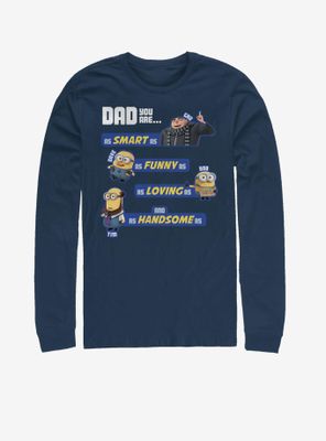 Universal Minion As Dad Long-Sleeve T-Shirt