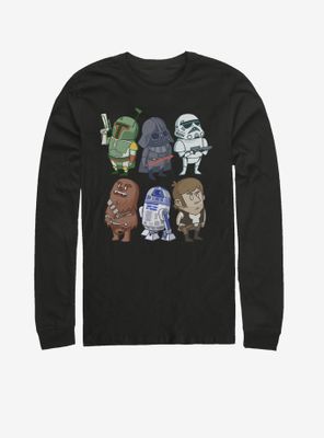 Star Wars Doodles Long-Sleeve T-Shirt