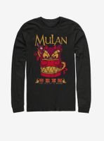 Disney Mulan Stone Mushu Long-Sleeve T-Shirt
