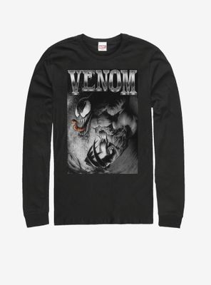 Marvel Venom Style Long-Sleeve T-Shirt