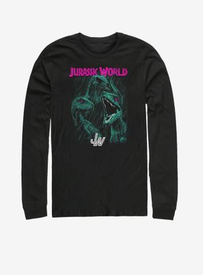 Jurassic World Bright Raptor Squad Long-Sleeve T-Shirt