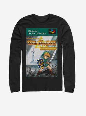 Legend of Zelda Japanese Cover Long-Sleeve T-Shirt