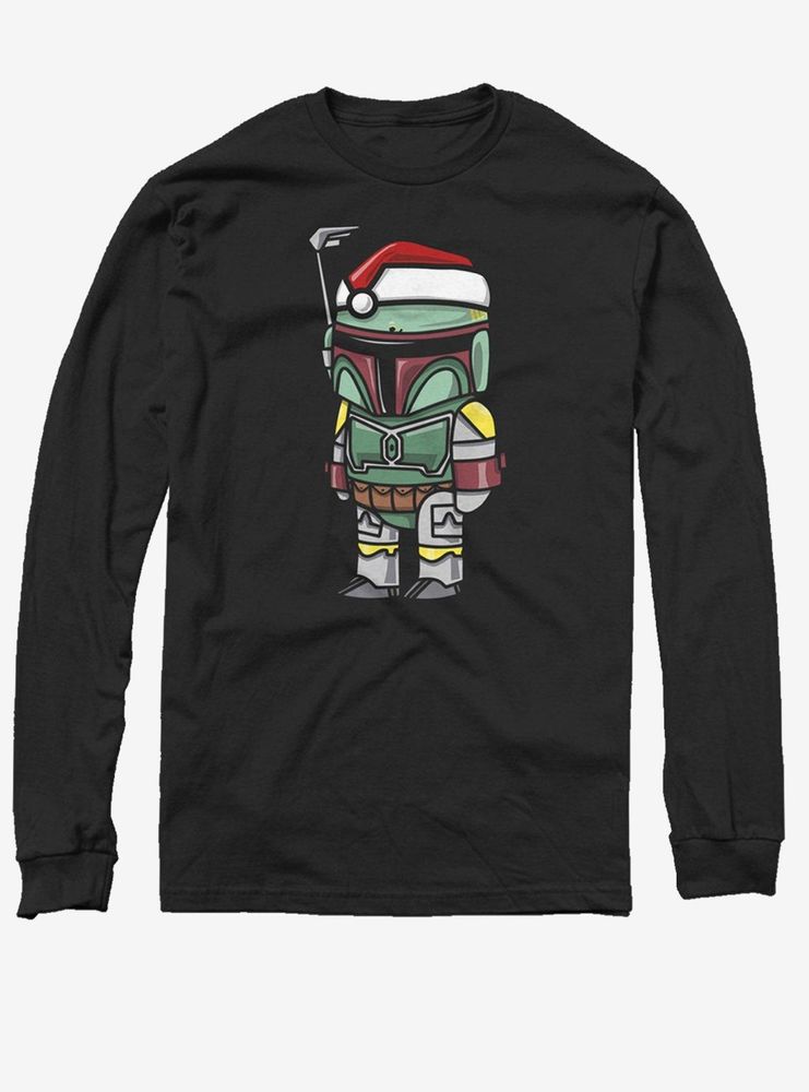 Star Wars Boba Santa Long-Sleeve T-Shirt