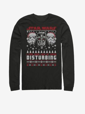 Star Wars Disturbing Sweater Long-Sleeve T-Shirt