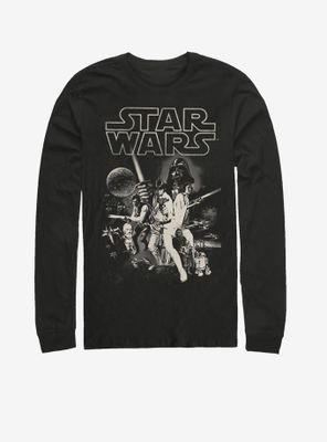 Star Wars Poster Long-Sleeve T-Shirt