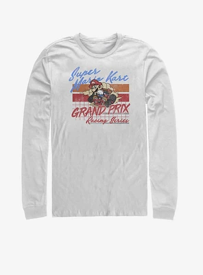 Super Mario Final Lap Long-Sleeve T-Shirt