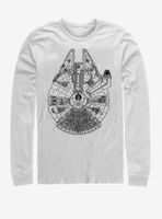 Star Wars Blue Falcon Long-Sleeve T-Shirt