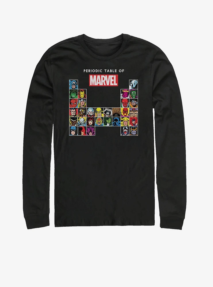 Marvel Periodic Long-Sleeve T-Shirt