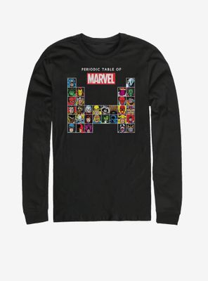 Marvel Periodic Long-Sleeve T-Shirt