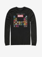 Marvel Periodic Long-Sleeve T-Shirt