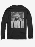 Star Wars Words of Wisdom Long-Sleeve T-Shirt