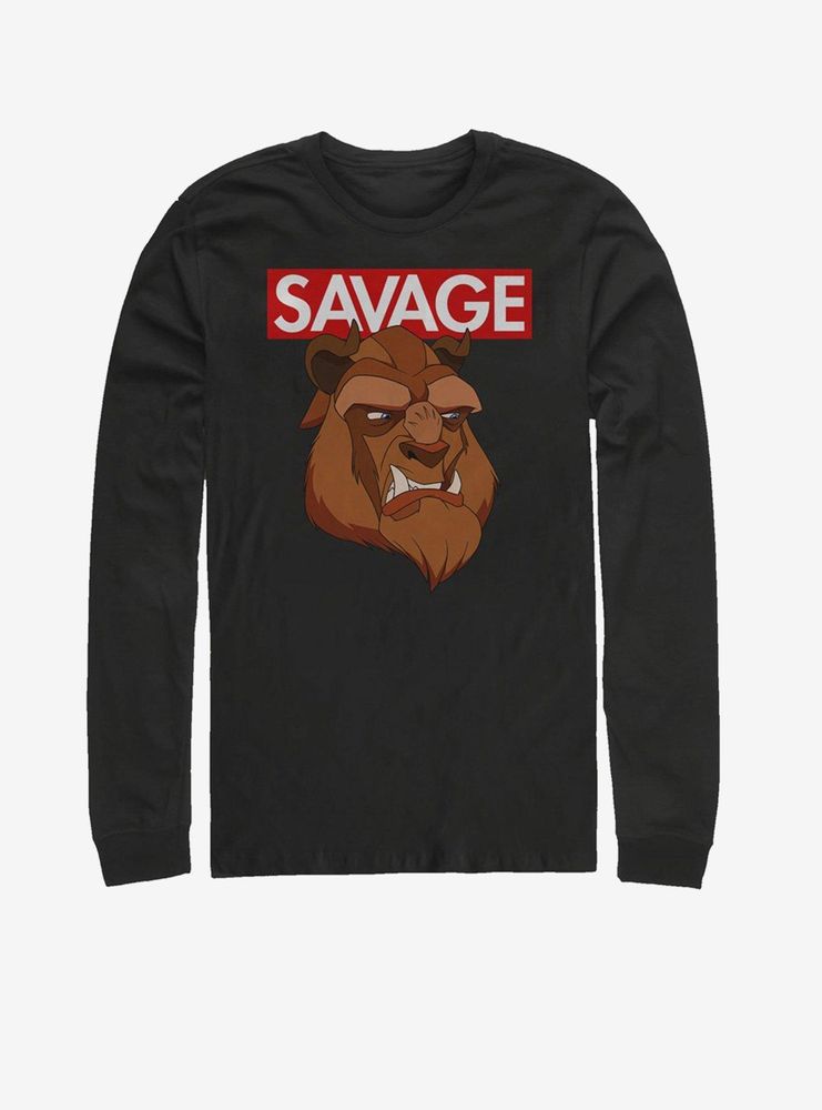 Disney Beauty and the Beast Savage Long-Sleeve T-Shirt