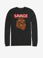 Disney Beauty and the Beast Savage Long-Sleeve T-Shirt