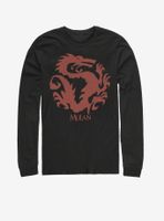 Disney Mulan Mushu Long-Sleeve T-Shirt