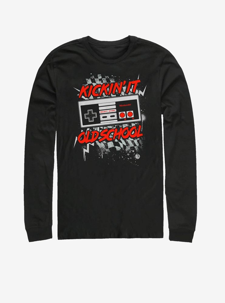 Nintendo Kickin Controller Long-Sleeve T-Shirt