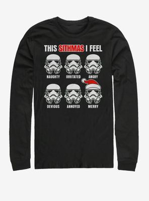 Star Wars Sithmas Feelings Long-Sleeve T-Shirt