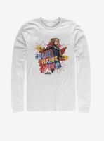 Marvel Captain Higher Further Faster Long-Sleeve T-Shirt