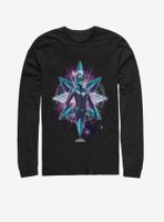 Marvel Captain Star Warrior Long-Sleeve T-Shirt