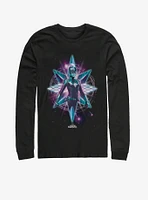 Marvel Captain Star Warrior Long-Sleeve T-Shirt