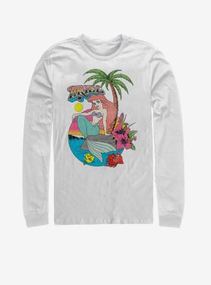 Disney The Little Mermaid Ariel Encinitas Sunset Long-Sleeve T-Shirt