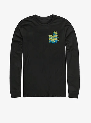 Disney Pixar Toy Story More Alien Pocket Long-Sleeve T-Shirt