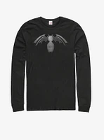 Marvel Venom Logo Steel Long-Sleeve T-Shirt