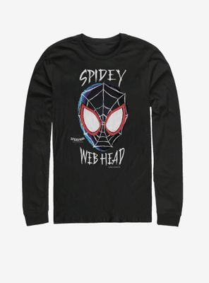 Marvel Spider-Man Web Head Long-Sleeve T-Shirt
