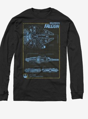 Star Wars Updated MF Schematics Long-Sleeve T-Shirt