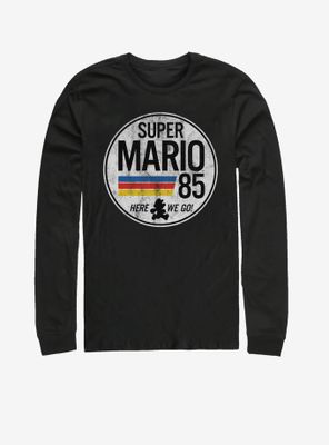 Super Mario is Go Long-Sleeve T-Shirt