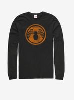 Marvel Venom Orange Long-Sleeve T-Shirt