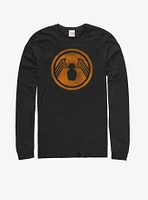 Marvel Venom Orange Long-Sleeve T-Shirt