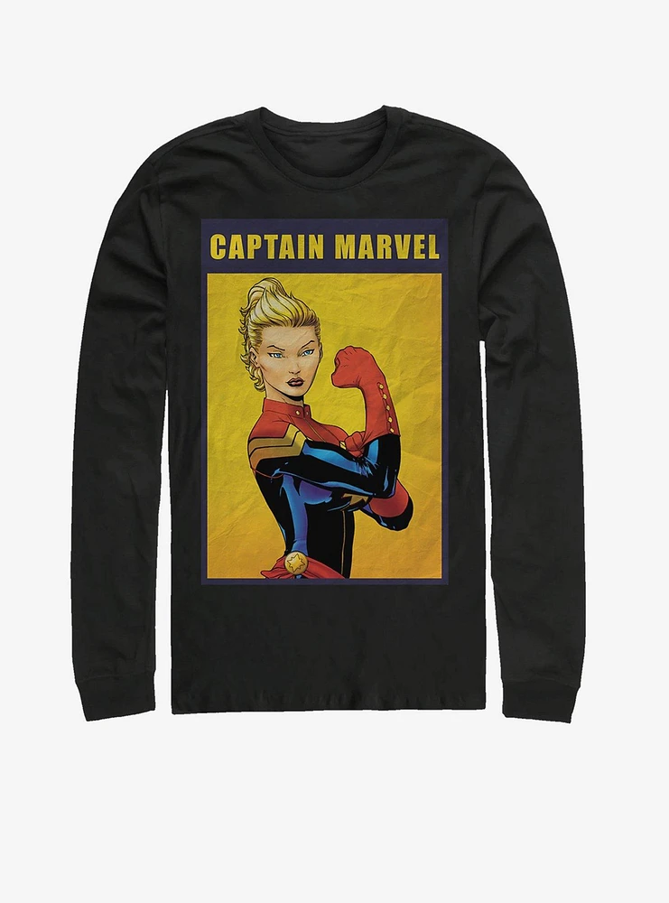 Marvel Captain The Riveter Long-Sleeve T-Shirt