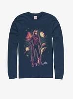 Marvel Captain Flerken Planet Long-Sleeve T-Shirt
