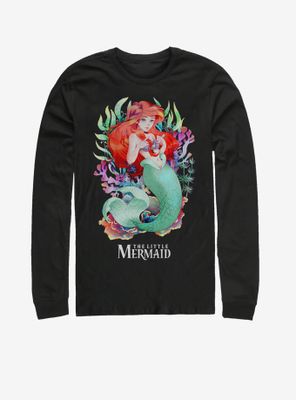 Disney The Little Mermaid Anime Long-Sleeve T-Shirt