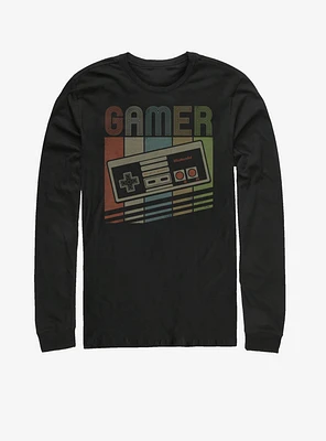 Nintendo Gamer Stack Long-Sleeve T-Shirt