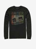 Nintendo Gamer Stack Long-Sleeve T-Shirt