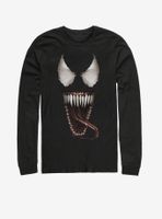 Marvel Venom Mouth Open Long-Sleeve T-Shirt
