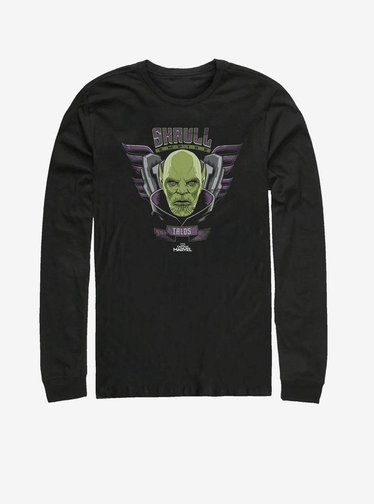 Marvel Captain Skrull Empire Long-Sleeve T-Shirt