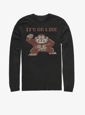 Nintendo Donkey Kong Get It On Long-Sleeve T-Shirt