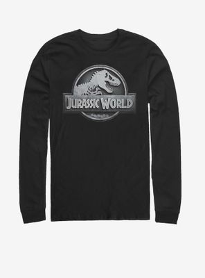 Jurassic World Stone Logo Long-Sleeve T-Shirt