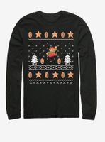 Super Mario Christmas Long-Sleeve T-Shirt