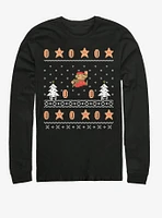 Super Mario Christmas Long-Sleeve T-Shirt