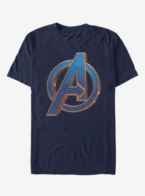 Marvel Avengers Endgame Blue Logo T-Shirt