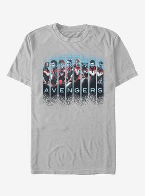 Marvel Avengers Endgame Grid Panel T-Shirt