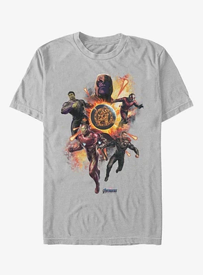 Marvel Avengers Endgame Planet Explosion T-Shirt