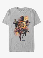 Marvel Avengers Endgame Planet Explosion T-Shirt